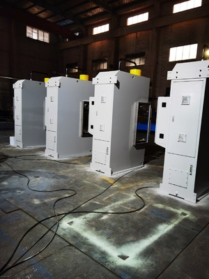 木製ケース/パレットパッケージ 最大作業速度20m/minの液圧圧機
